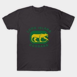 Retro Long Island Cougars Hockey 1973 T-Shirt